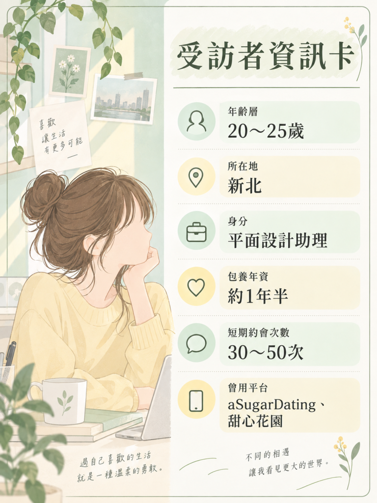 受訪者基本資料_平面設計助理米米